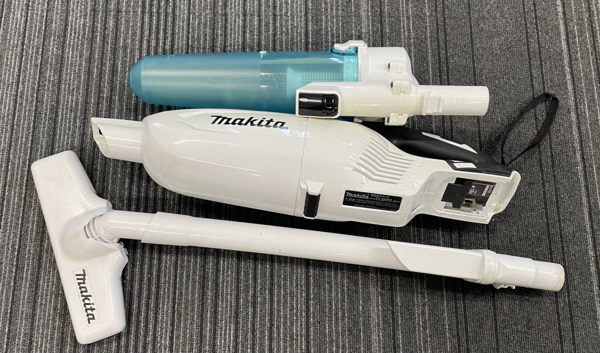 makita マキタ 充電式クリーナー CL281FD 18V カプセル式 掃除機 コードレス 動作確認済み 注目 ９９円スタート_画像9