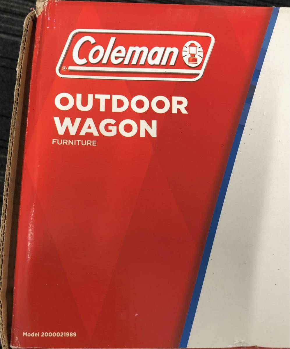 未使用保管品 Coleman　OUTDOOR WAGON キャンプ　アウトドア　ワゴン　（多少保管シミ有）_画像7