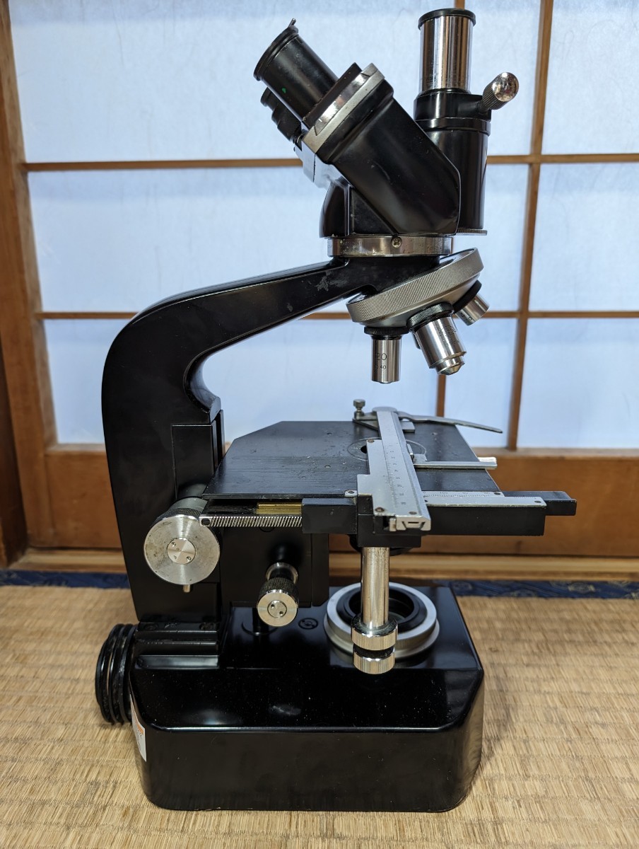 Nikon микроскоп . глаз микроскоп на предмет линзы приложен Junk 67158