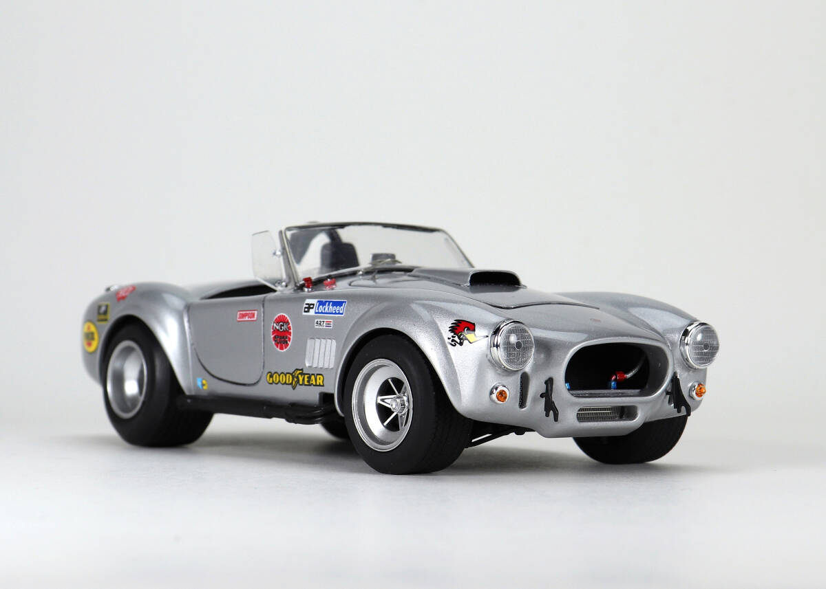 1/24 プラモデル完成品 SHELBY COBRA 427 S/C 改造 Fujimi_画像3