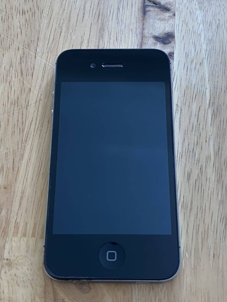 iPhone 4s Apple ブラック キャリア不明　付属品無し_画像1