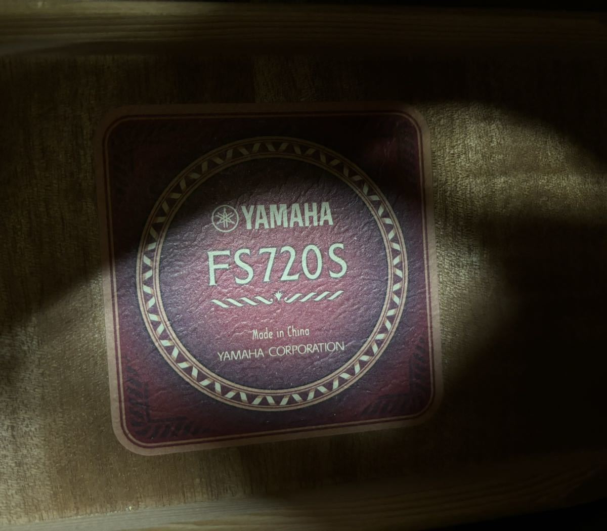 YAMAHA FS720S ノーブランドソフトケース付　ヤマハ　フォーク　アコースティックギター_画像5