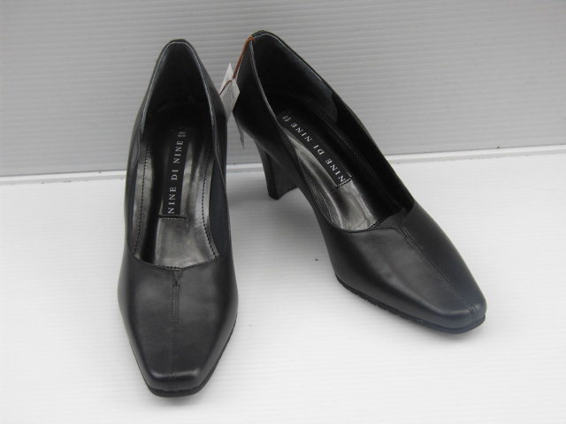 SALL スモールサイズ 21.5 NINE DE NINE 7800 黒 ナインデナイン 本革 日本製 婦人 靴 レディース 就職活動 冠婚葬祭 フォーマル パンプス_画像2