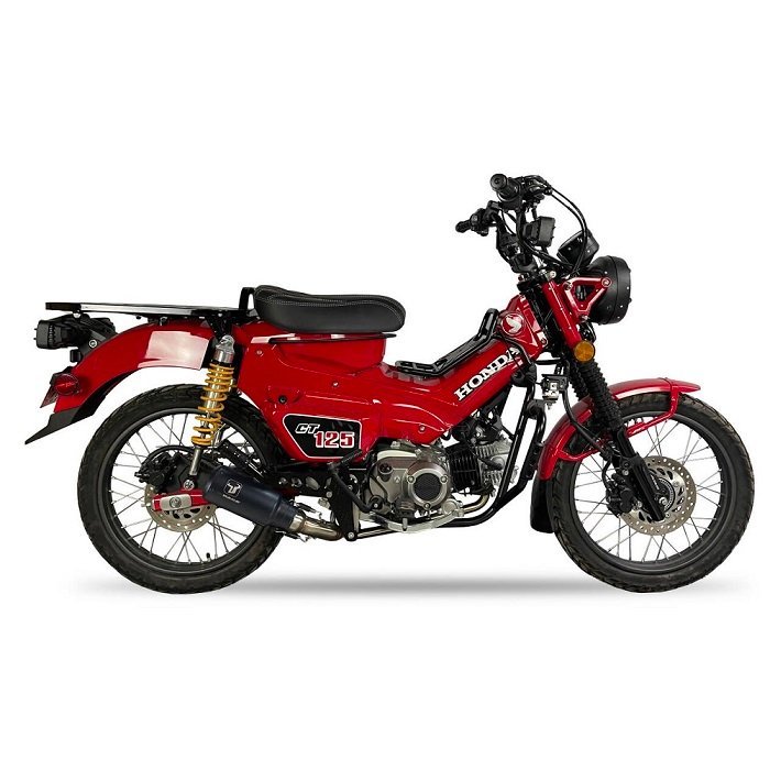 IXRACE(アイエックスレース) HONDA ホンダ CT125 TRAIL フルエキゾーストマフラー MK2B コニカルショート【送料800円】_画像3