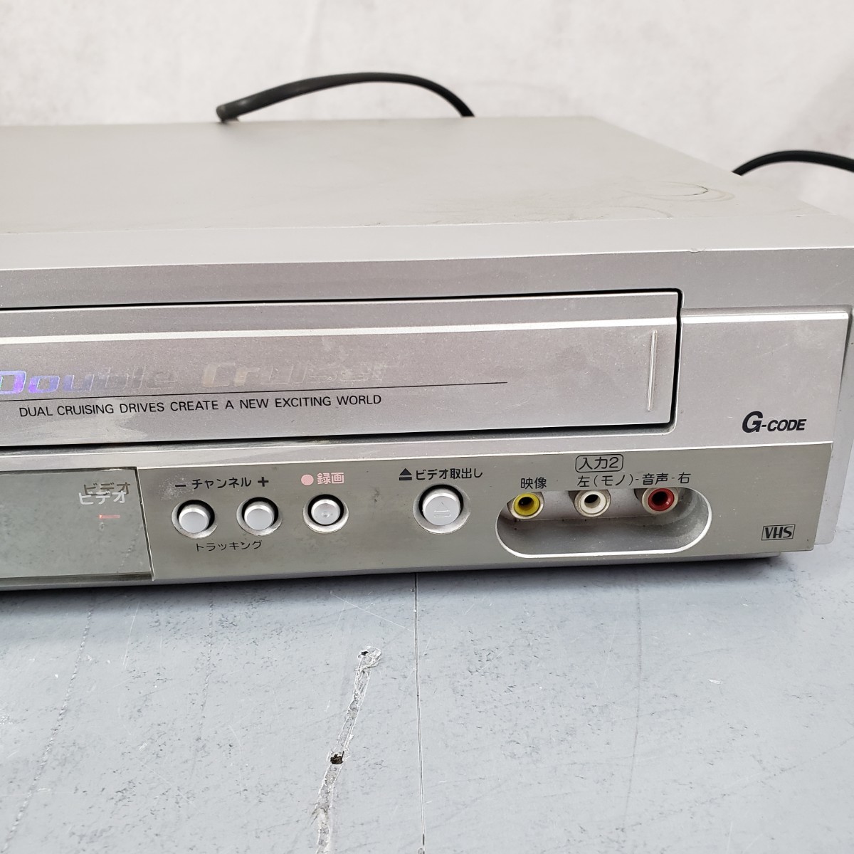 SANYO サンヨー DVDプレーヤー 一体型ビデオテープレコーダー VZ-DV3G 2004年製の画像6