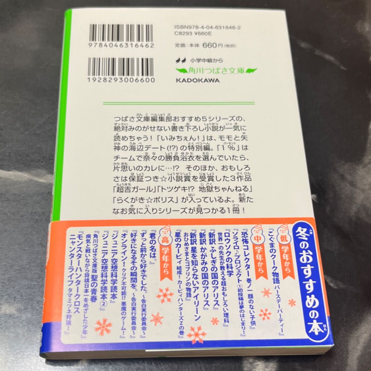 おもしろい話、集めました｡（角川つばさ文庫）あさばみゆき／作 このはなさくら／作 遠藤まり／作 一ノ瀬三葉／作 まひる／作 