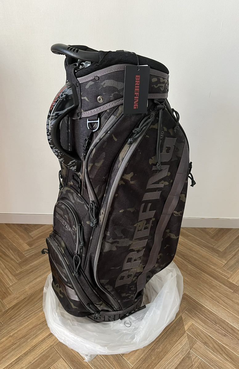 新品未使用 送料込み CR-5 #3 マルチカモブラック　BRIEFING GOLFブリーフィングゴルフ4分割 9.5型 BRG231D10 定価79,200円_画像1