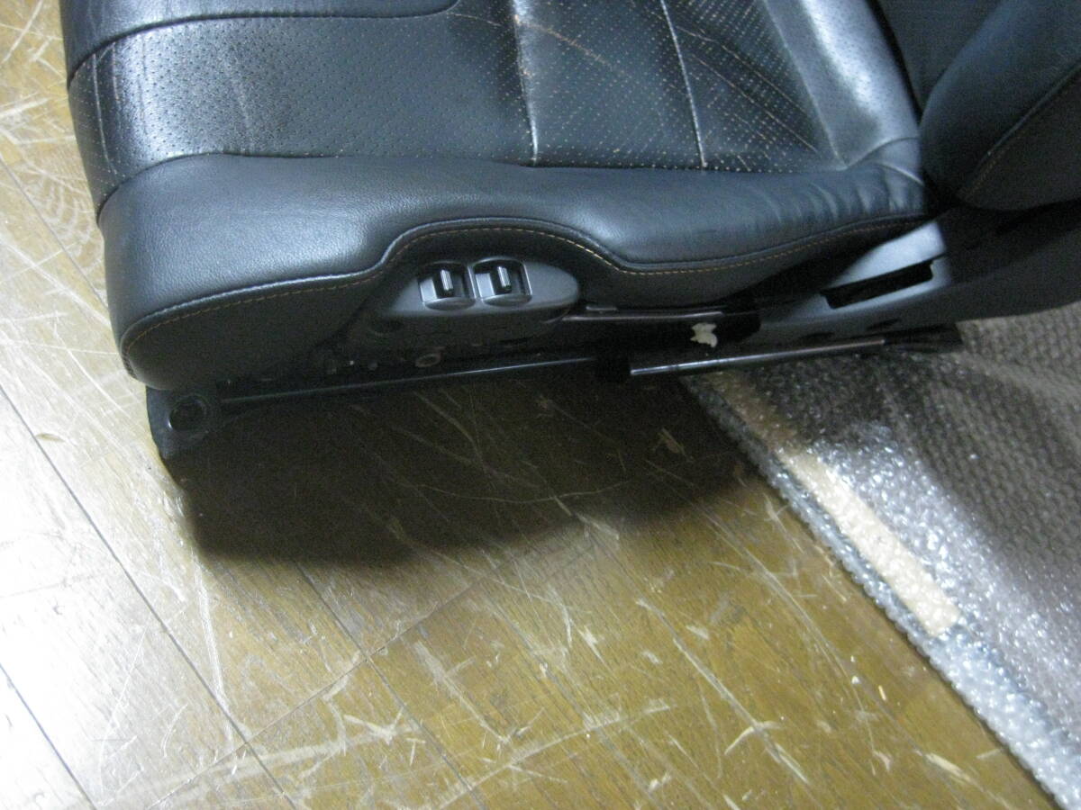 フェアレディーZ33 前期 純正 本革 レザー 運転席 パワーシート ドライバーズシートの画像6