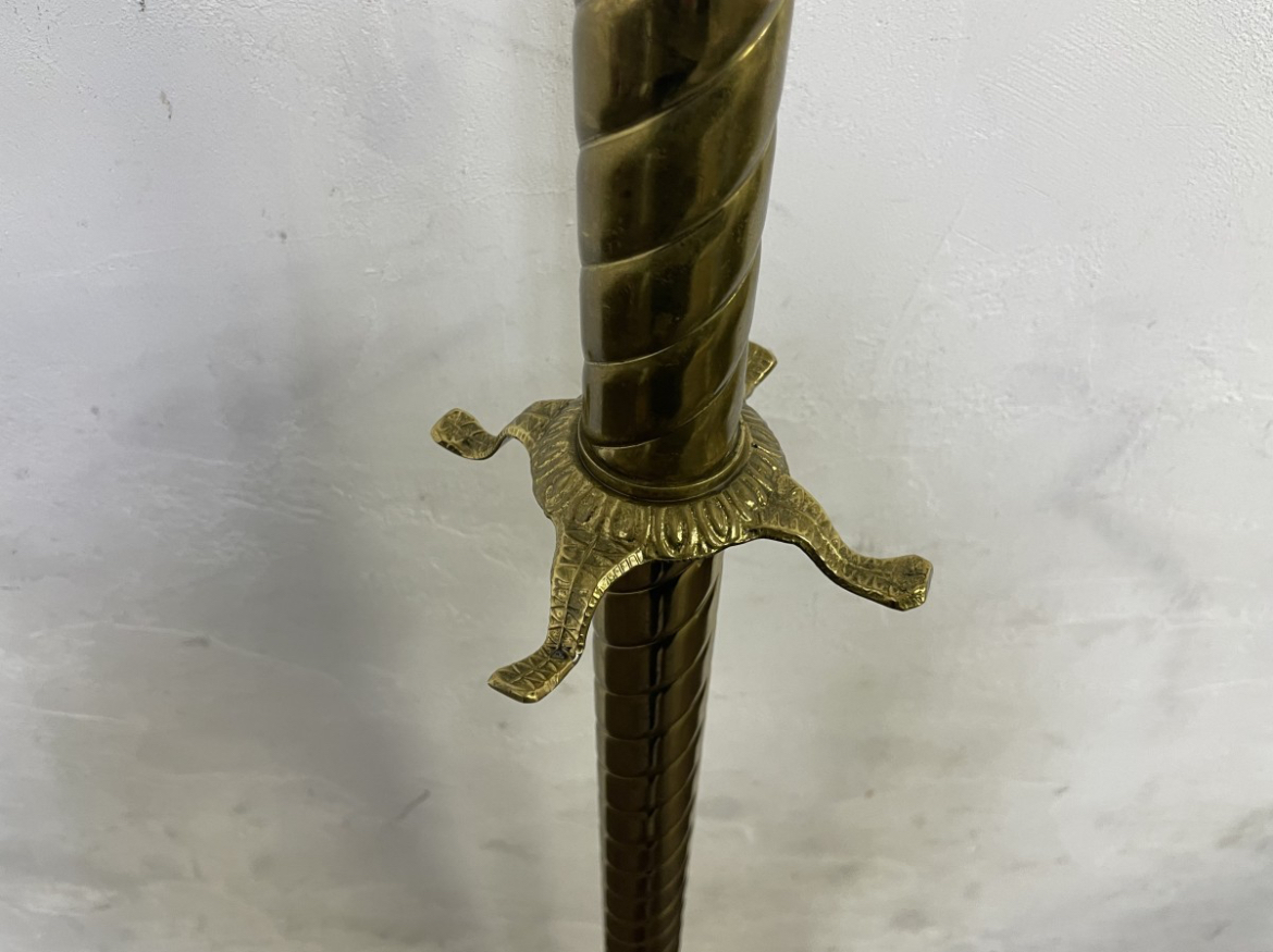  Italy made brass marble Classic coat hanger hat .. paul (pole) stand ro here ba lock antique 