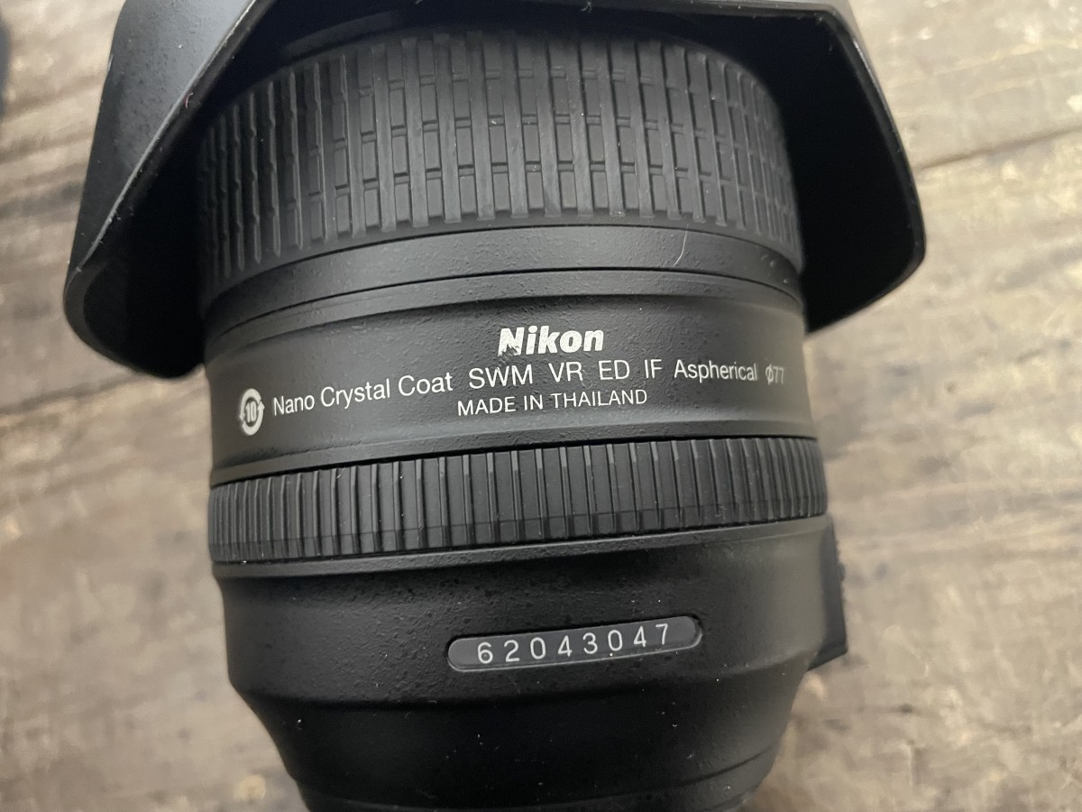 Nikon AF-S NIKKOR 24-120mm F4G 1:4 G ED VR カメラレンズ 標準 ズーム ニコン ケース付 現状品_画像4