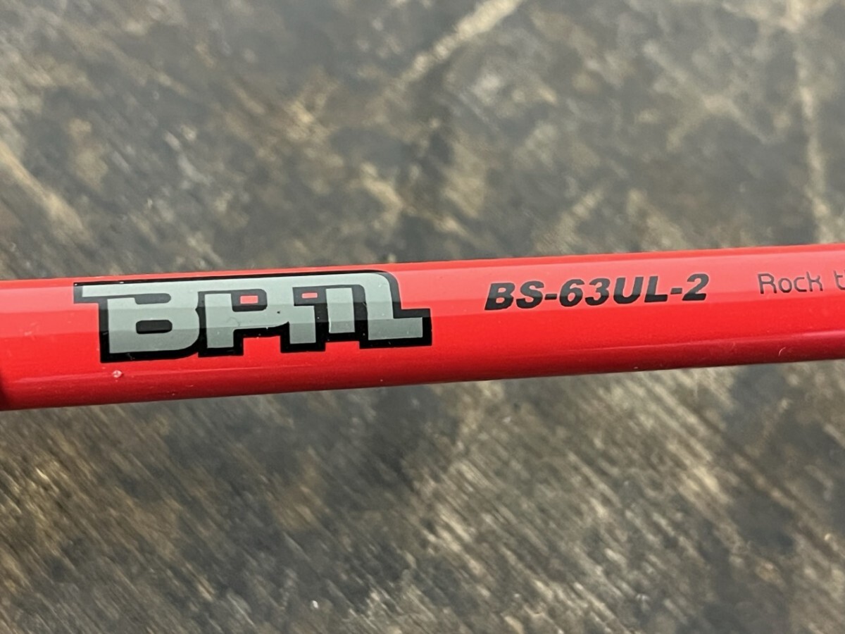 【極美品】 ジャッカル BPM BS-63UL-2 JACKALL スピニングモデル_画像2