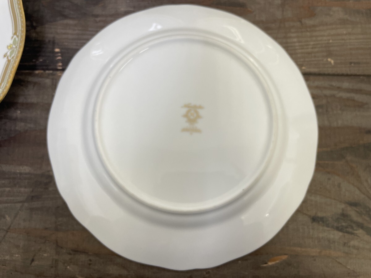 Noritake ノリタケ コンテッサ CONTESSA 1485 約23.5cmプレート 20枚セット 洋食器 盛り皿 ケーキ皿 金縁 (2)_画像6