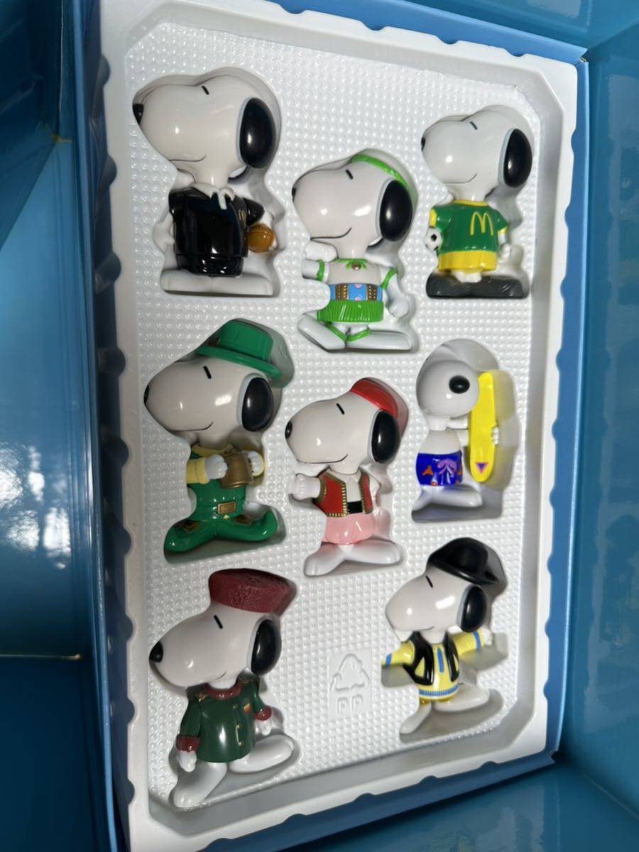 未使用 マクドナルド スヌーピーワールドツアー２  BOX（フィギュア28種類）SNOOPY WORLD TOUR フィギュアの画像3