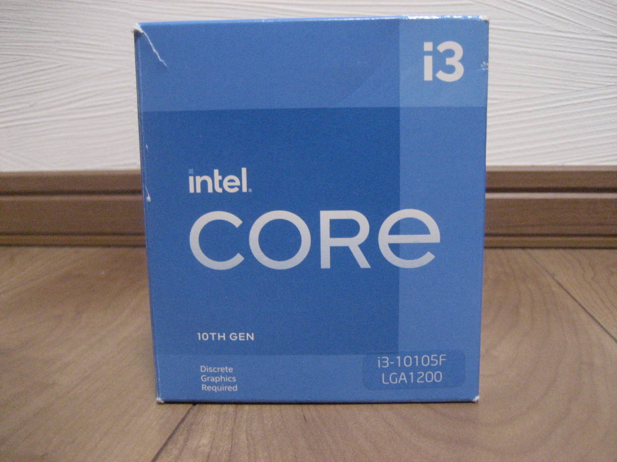 intel CPU CORE i3 10105F BOX USED_画像4