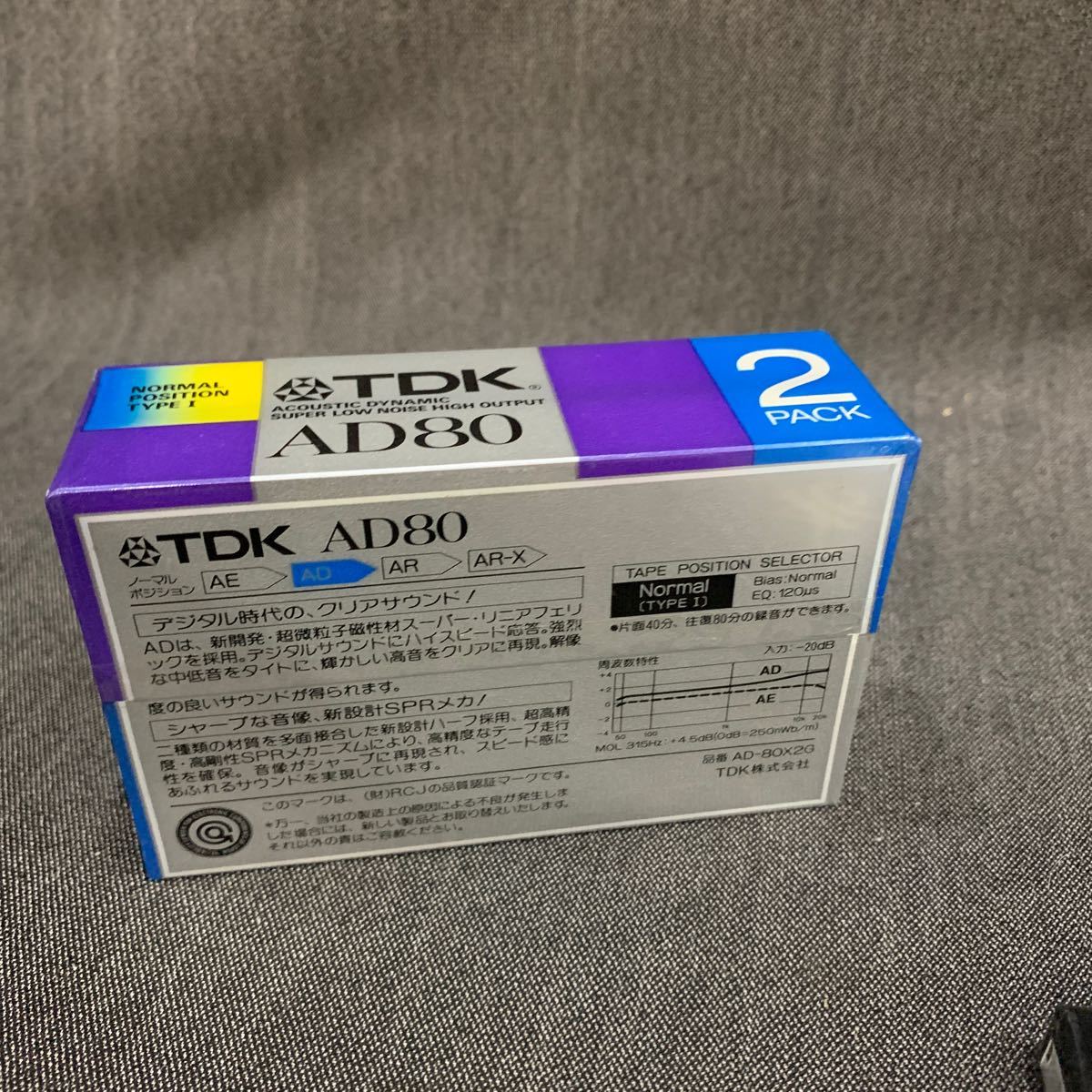 ［まとめ売り］TDK 60TYPEI カセットテープ AD80 J'z2 ゆ_画像6