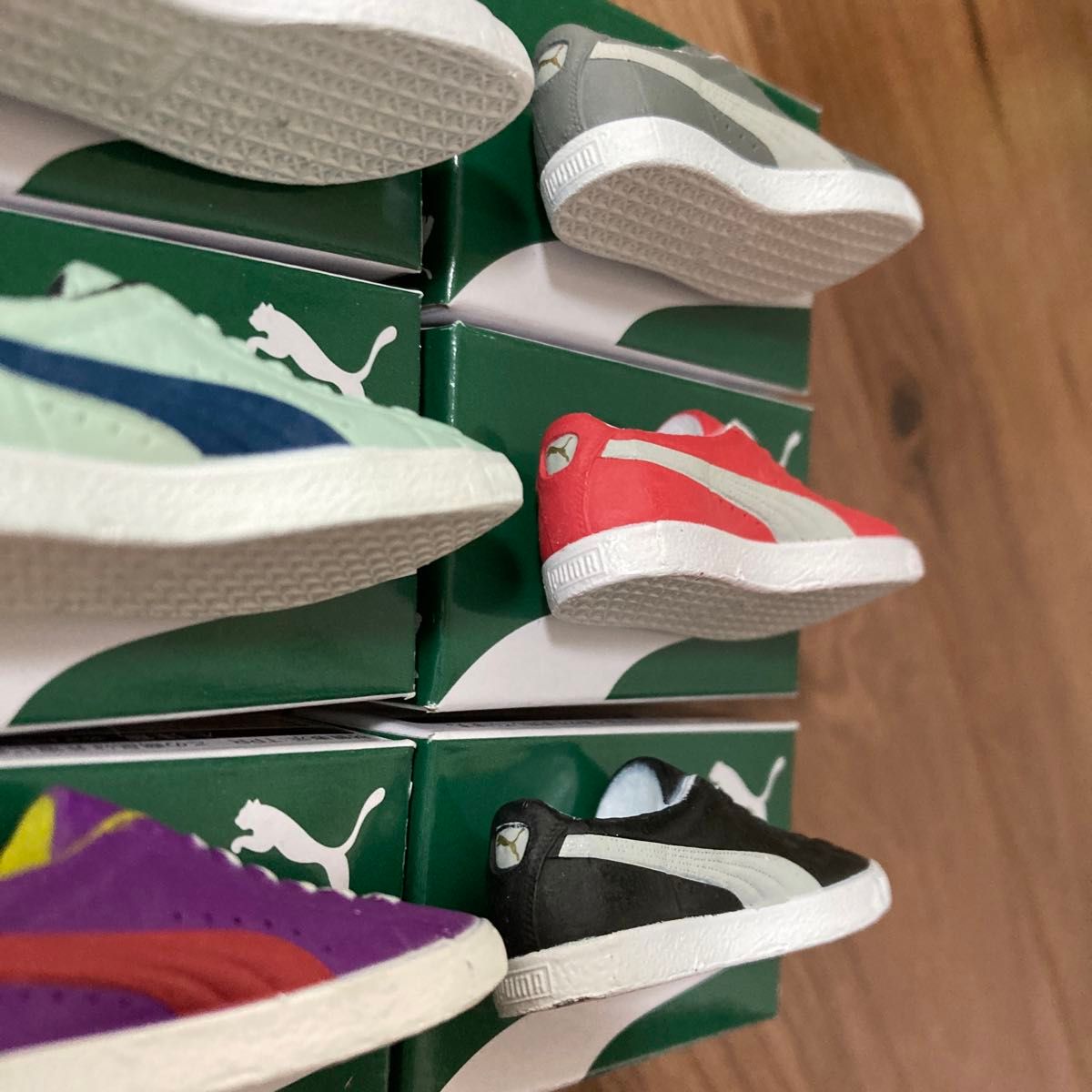 PUMA スニーカー消しゴム SUEDE スウェード　雑貨 コレクション クツワ　6種セット　コンプリート