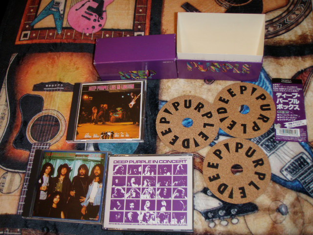 ◆ 4CD DEEP PURPLE 豪華 貴重 希少 CD BOX 4枚組 in Concert Live in London NEW LIVE AND RARE コースター付き ギターTABあり！ ◆_画像3