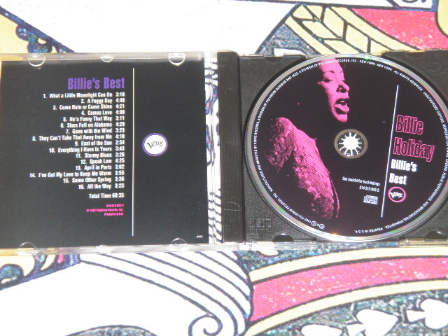 ◆ CD JAZZ Billie Holiday Billie's Best ビリーホリディ ◆_画像2