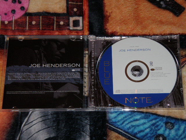 ◆ CD JAZZ ジョー・ヘンダーソン JOE HENDERSON PAGE ONE ブルーノート ◆_画像2