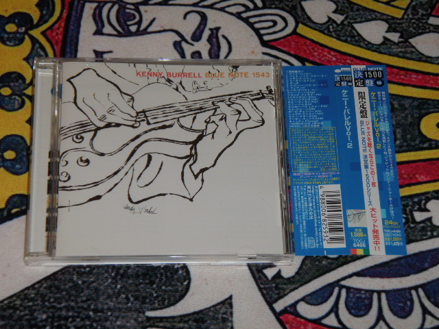 ◆ CD JAZZ 限定盤 kenny burrell ケニー・バレル vol.2 日本版 ブルーノート ◆_画像1