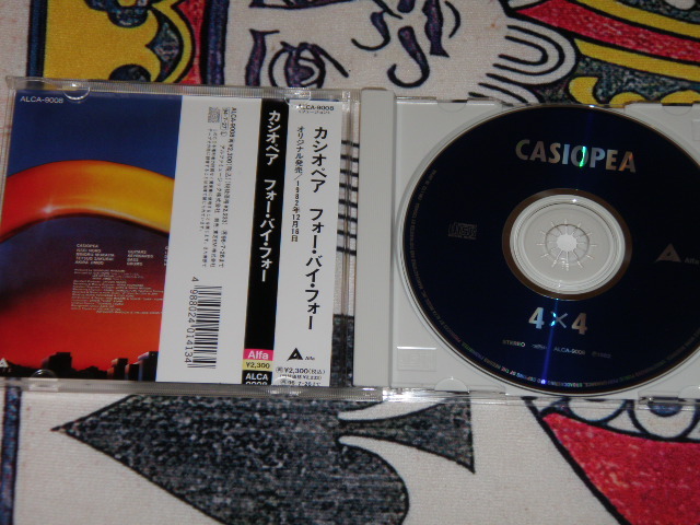 ◆ CD CASIOPEA フォー・バイ・フォー 4×4 カシオペア 国内版 ◆_画像3