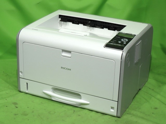 [A18971] ★送料無料 RICOH SP6410 ★使用少5335枚 ★印字良好&消耗品残良好 A3 モノクロレーザープリンター リコー ★定番機種_画像1