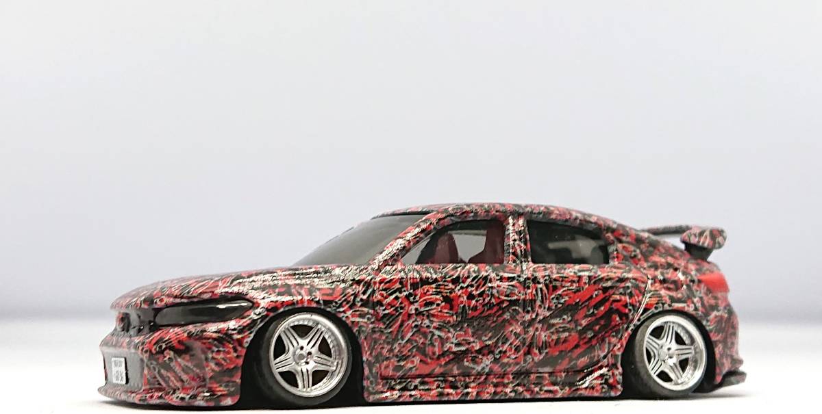 DAIさん専用 街道シビック 改 トミカ【カスタム改造】【ホンダ・シビックTYPE R】初回特別仕様