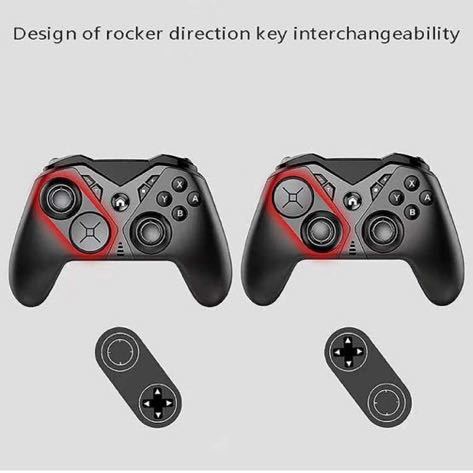 Wireless Controller Remote Joypad Gamepad Support Controller with Motion Dual Vibration Joystick for Switch/Computer/Android / PS3_画像5