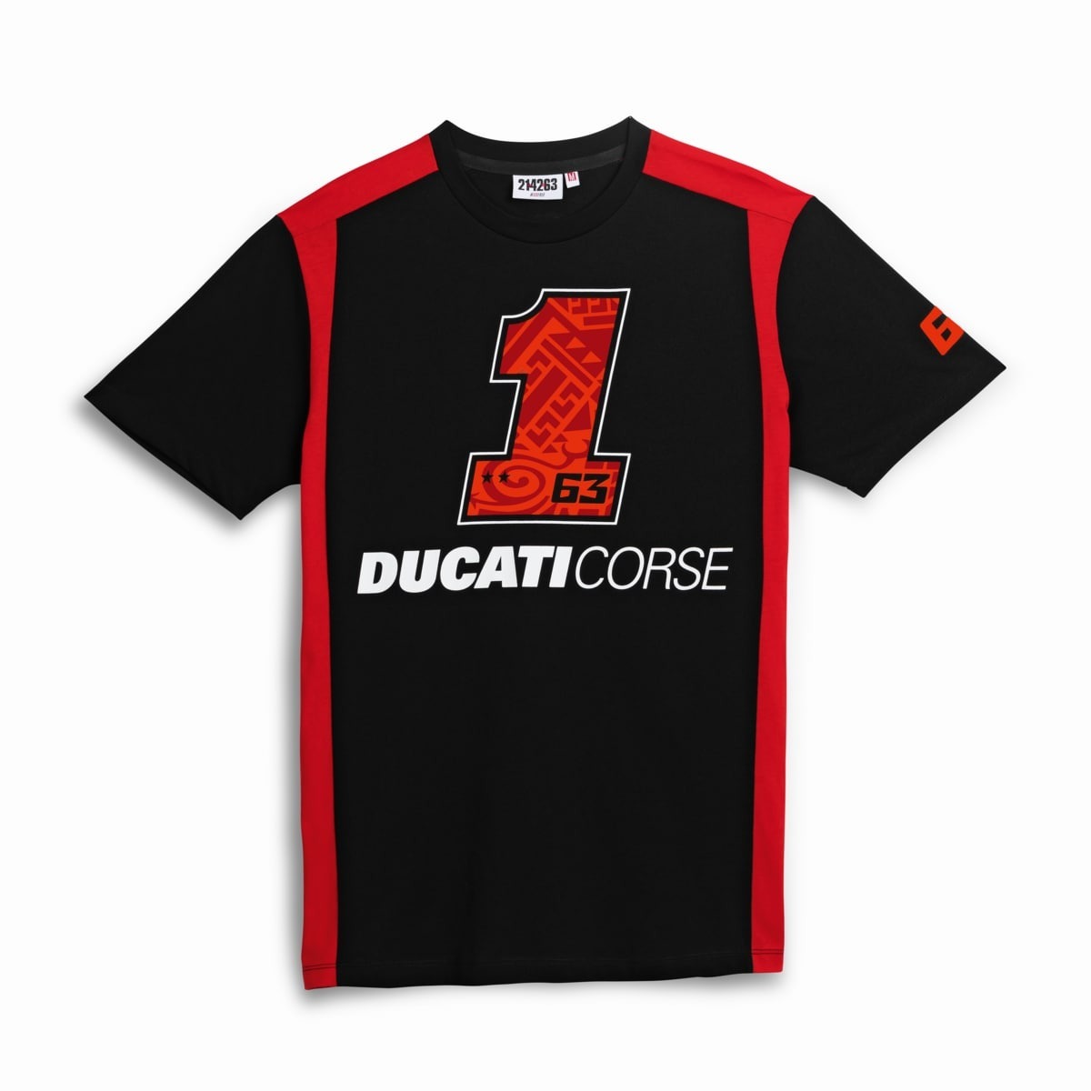 送料無料 ドゥカティ 純正 Ducati PB#1 Black Line ショートスリーブ Tシャツ　バニャイヤ　サイズM　987710344