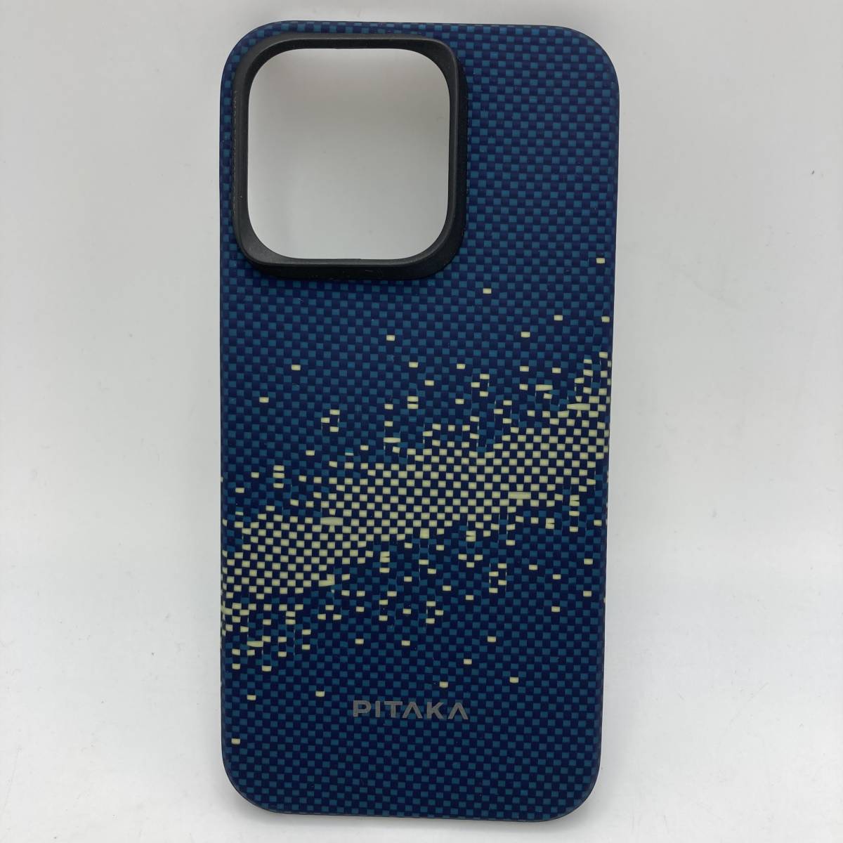 【美品】PITAKA iPhone1５Pro ケース MagEZ Case 1500Dアラミド MagSafe StarPeak/Y15199-P2_画像2