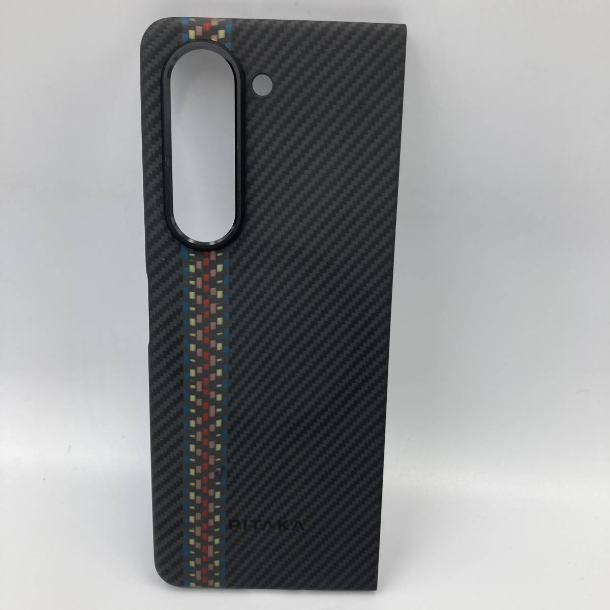 【訳あり】「PITAKA」Galaxy Z Fold5 ケース Air Case アラミド繊維製 高級なカーボン風/Y15305-O2_画像2