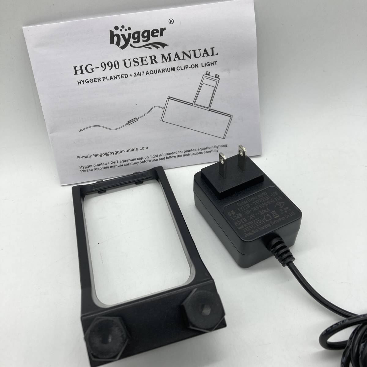 【通電確認済】Hygger 水槽ライト LEDアクアリウムライト HG990 /Y15324-F1_画像7