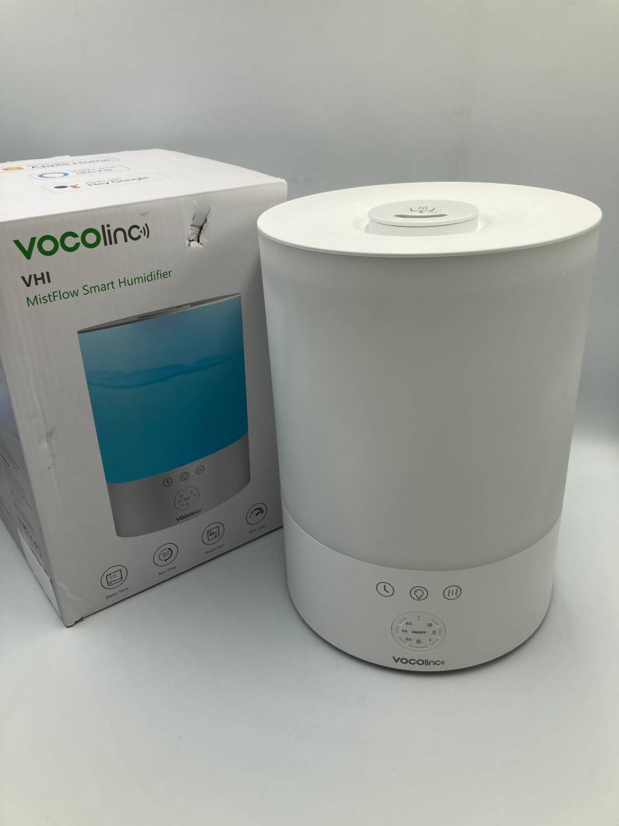 【通電確認済み】VOCOlinc 加湿器 2.5L スマート加湿器 スマホ操作(iOSのみ対応) アロマディフューザー アロマ空気清浄器 /Y15531-O1_画像1
