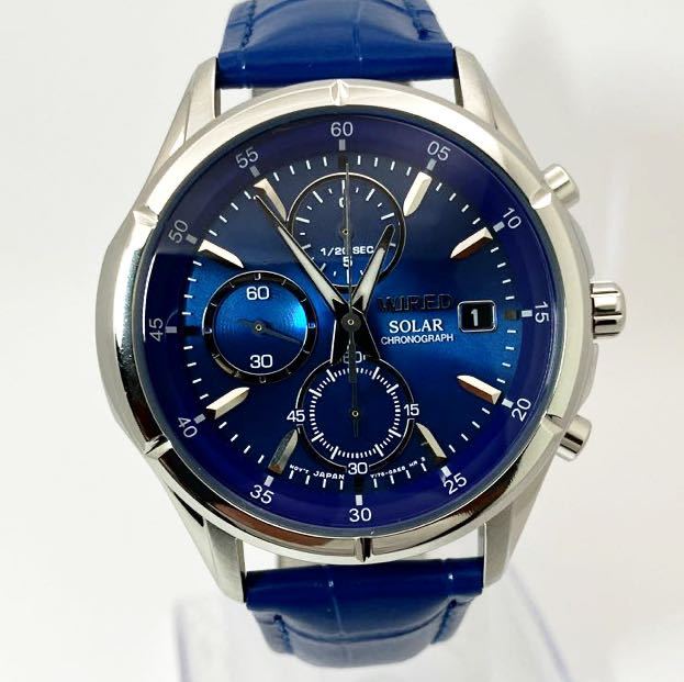 美品 ソーラー 送料込 セイコー SEIKO ワイアード WIRED クロノ 美品 ソーラー 送料込 セイコー SEIKO ワイアード WIRED クロノ