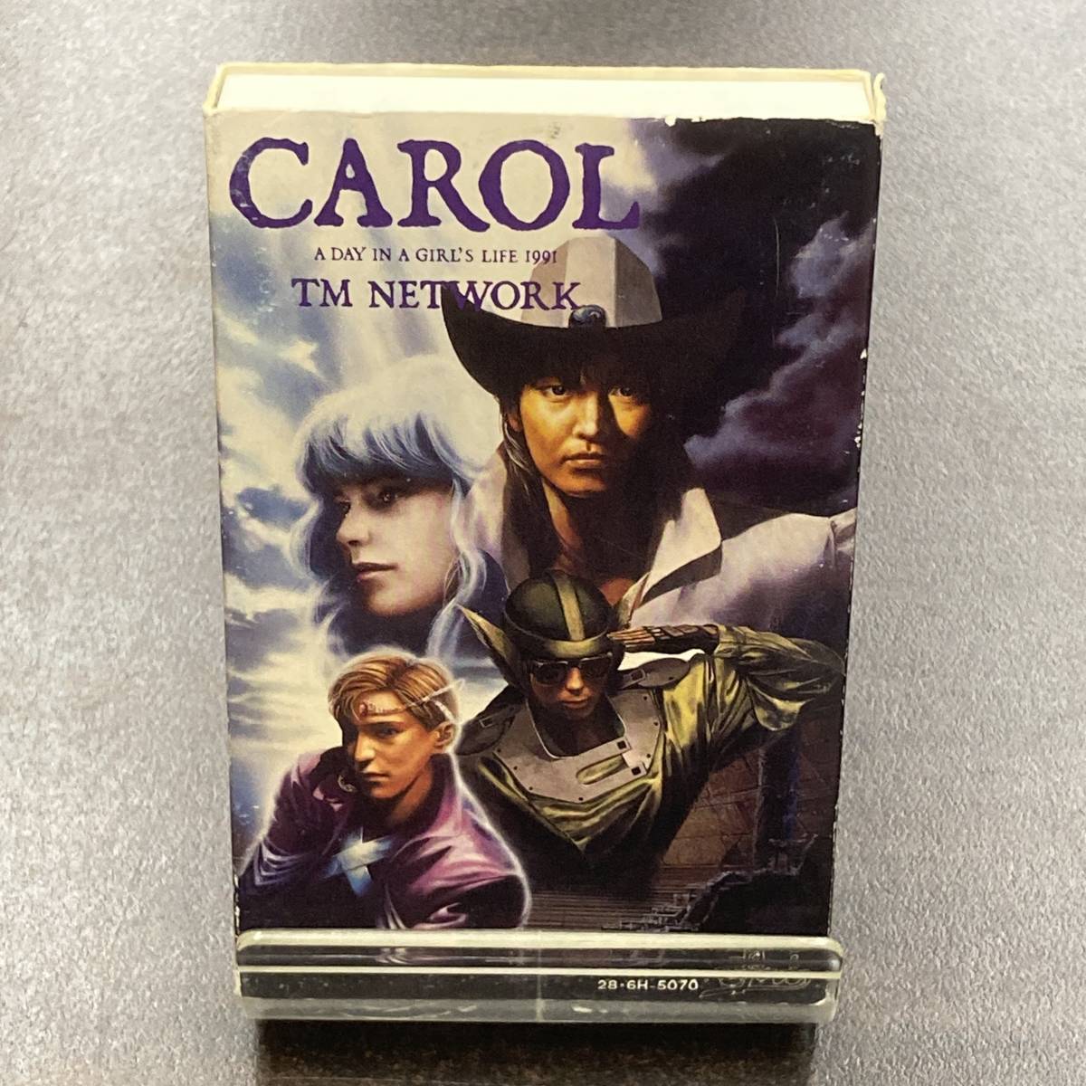 1357M TM ネットワーク CAROL カセットテープ / TM NETWORK J-pop Cassette Tape_画像1