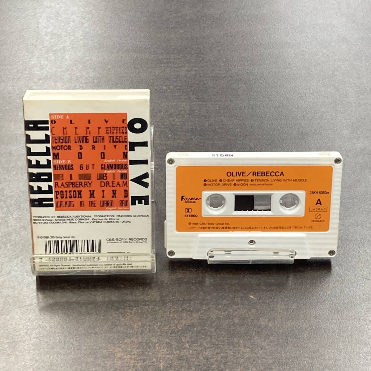1453M レベッカ OLIVE オリーブ カセットテープ / REBECCA J-pop Cassette Tape_画像2