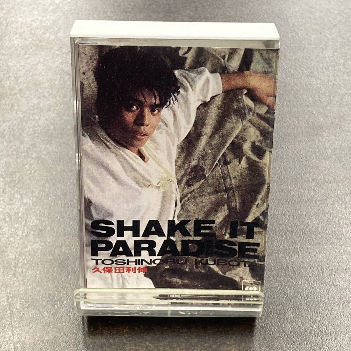 1461M 久保田利伸 SHAKE IT PARADISE カセットテープ / Toshonobu Kubota J-pop Cassette Tape_画像1