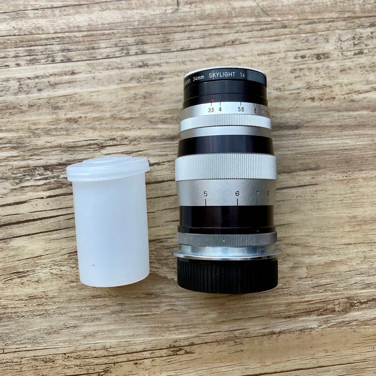 キヤノン 100mm F3.5 Ⅲ Lマウント 純正前後キャップ付き キヤノン 100mm F3.5 Ⅲ Lマウント 純正前後キャップ付き