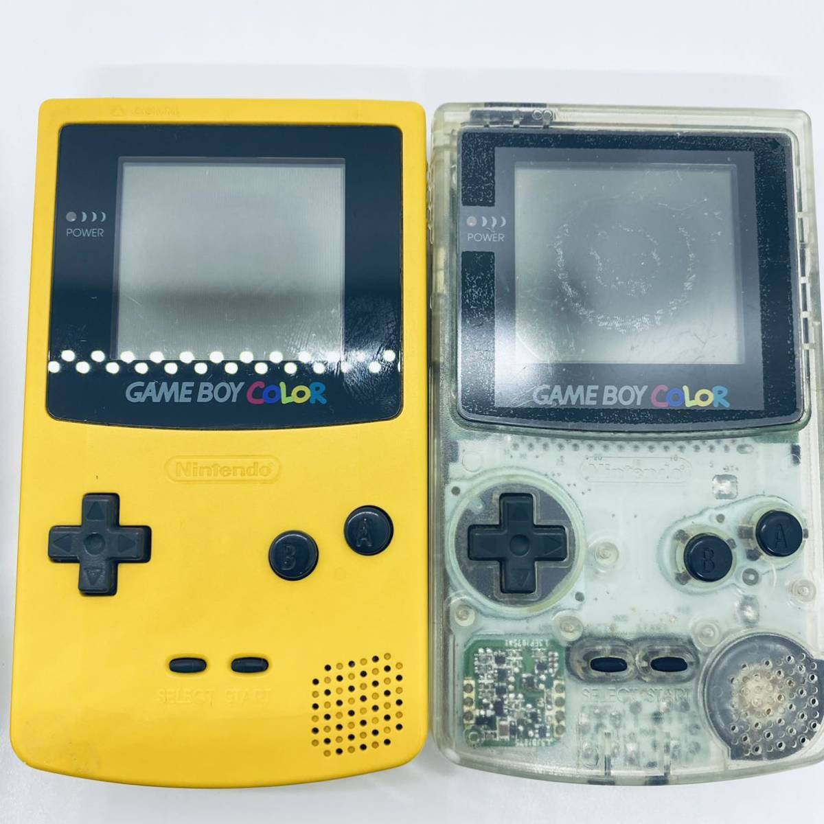 【ジャンク出品】Nintendo GAMEBOY COLOR ゲームボーイカラー　ゲームボーイポケット　まとめて6台　CGB-001_画像5