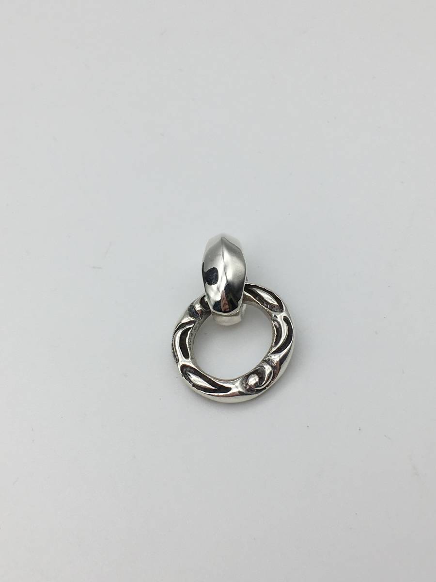 【2004】シルバーアクセサリー　ペンダントトップ　リング　925　⑬‐①【350101000001】_画像1