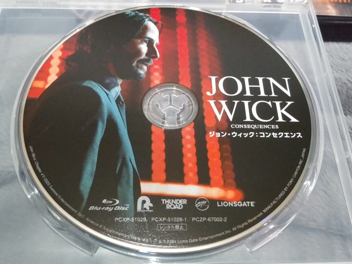 新品 Blu-ray ジョン・ウィック:コンセクエンス ※未使用映画本編ディスク1枚のみ、パッケージなし_画像2