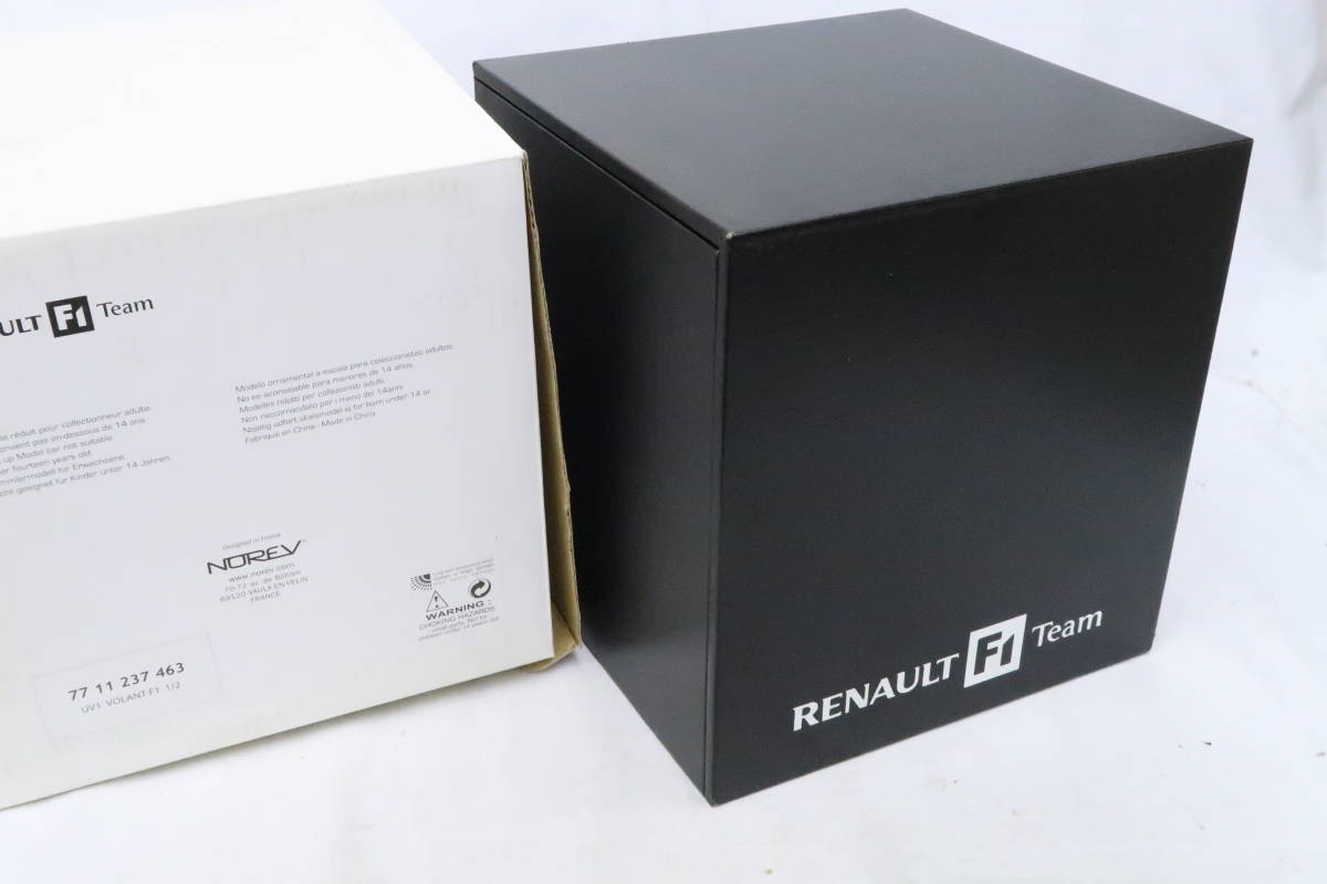NOREV RENAULT F1 Team R25 ルノーF1チーム 1/2スケールステアリング 箱付 イナロレ_画像6