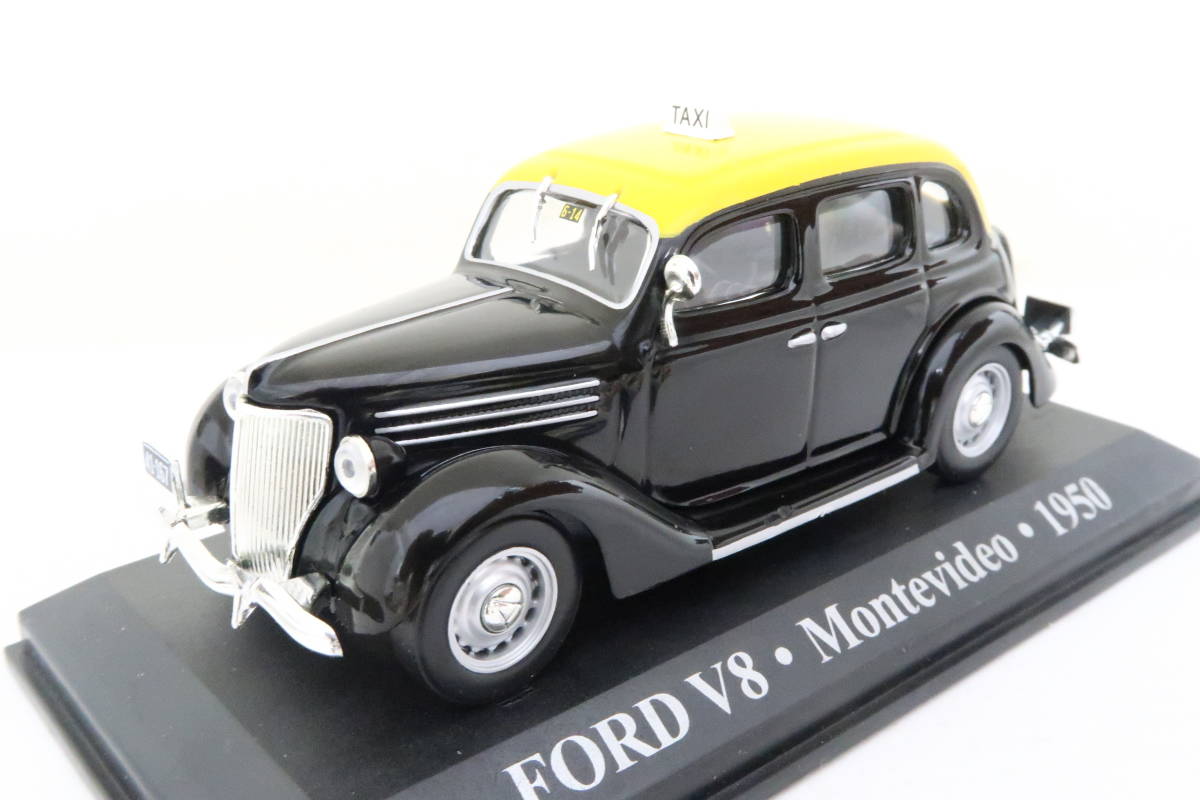 FORD V8 TAXI MONTEVIDEO 1950 フォード タクシー 1/43 イイレ_画像1