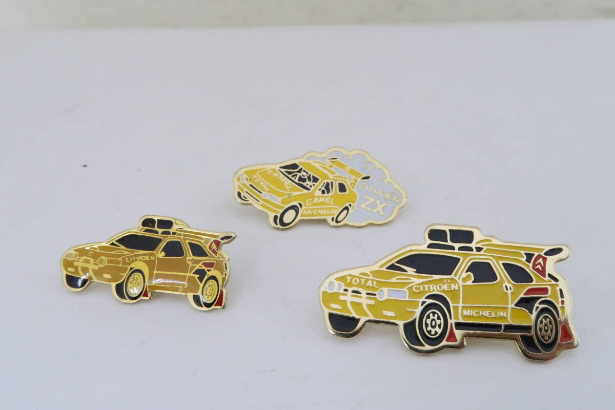 PINS ピンズ CITROEN ZX RALLYE シトロエン ラリー 3個_画像1