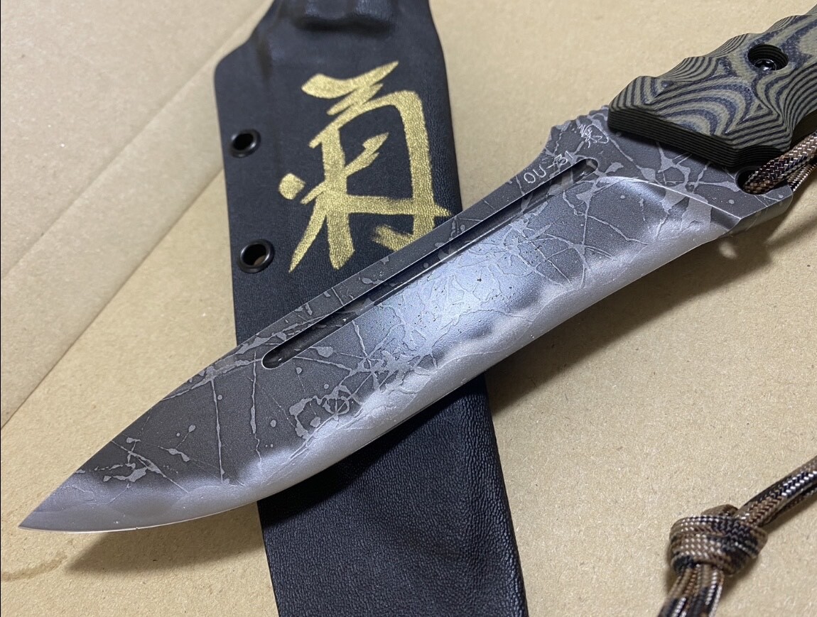 新品】松田菊男氏 キクナイフ KIKU KNIVES 『東雲』蛤刃 サイン 新品】松田菊男氏 キクナイフ KIKU KNIVES 『東雲』蛤刃 サイン