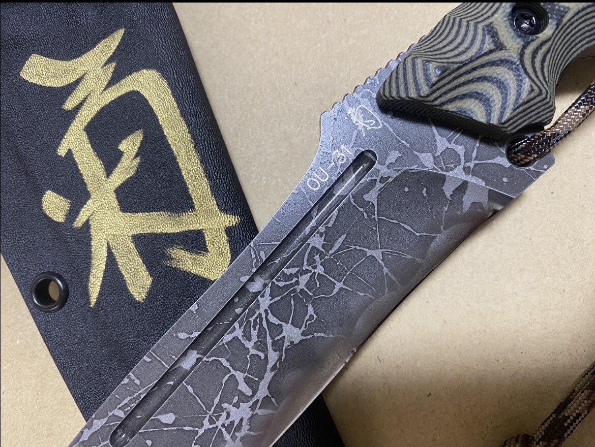 新品】松田菊男氏 キクナイフ KIKU KNIVES 『東雲』蛤刃 サイン 新品】松田菊男氏 キクナイフ KIKU KNIVES 『東雲』蛤刃 サイン