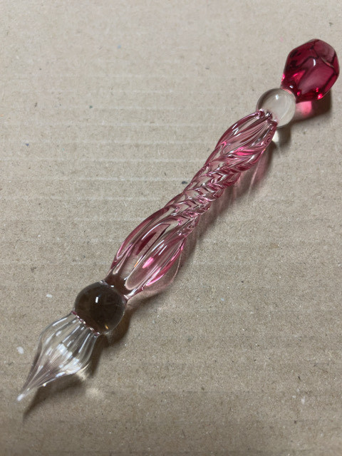 [ новый товар ]paraglassga Raspe mpala стакан Ore glass pen рубин розовый 