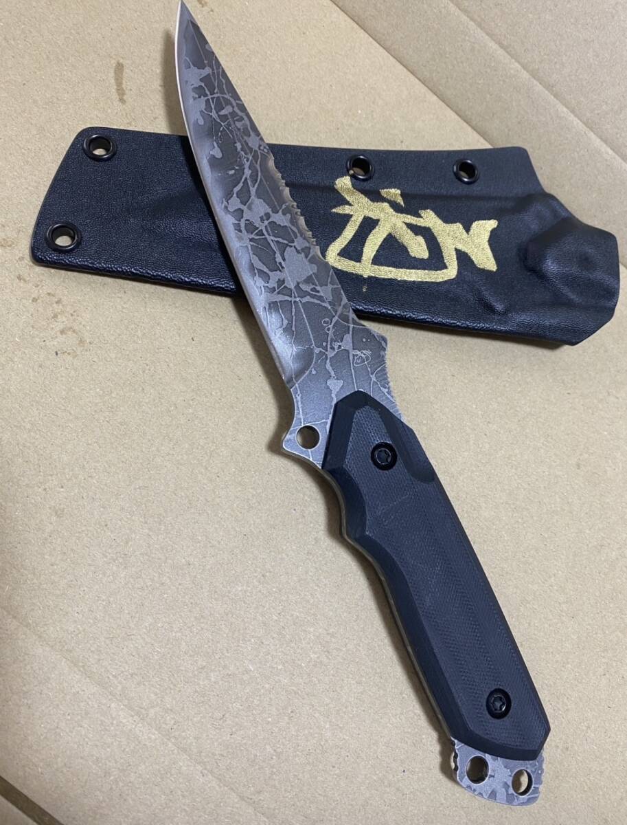 新品】松田菊男氏 キクナイフ KIKU KNIVES 『Model-J』 サイン 新品】松田菊男氏 キクナイフ KIKU KNIVES 『Model-J』 サイン