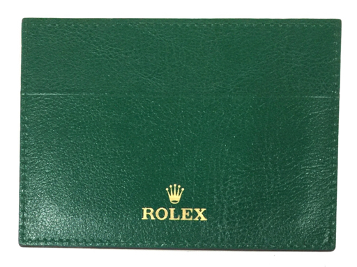 【付属品のみ】 ロレックス ROLEX 時計用 純正品 カードケース ギャランティケース メンズ グリーン 30個 横型 新型_画像6