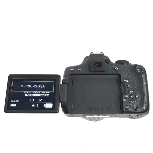 1円 CANON EOS Kiss X8i EF-S 18-55mm 1:3.5-5.6 IS STM 55-250mm 1:-5.6 IS STM デジタル一眼レフ カメラ C221356_画像3
